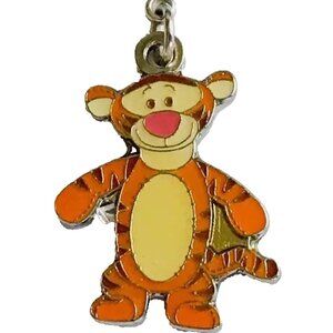 Vintage Disney Tigger Clip On Charm Winnie Pooh Zipper Pull Purse Bag Signed